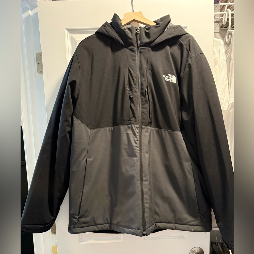 The North Face Charcoal and Black Jacket